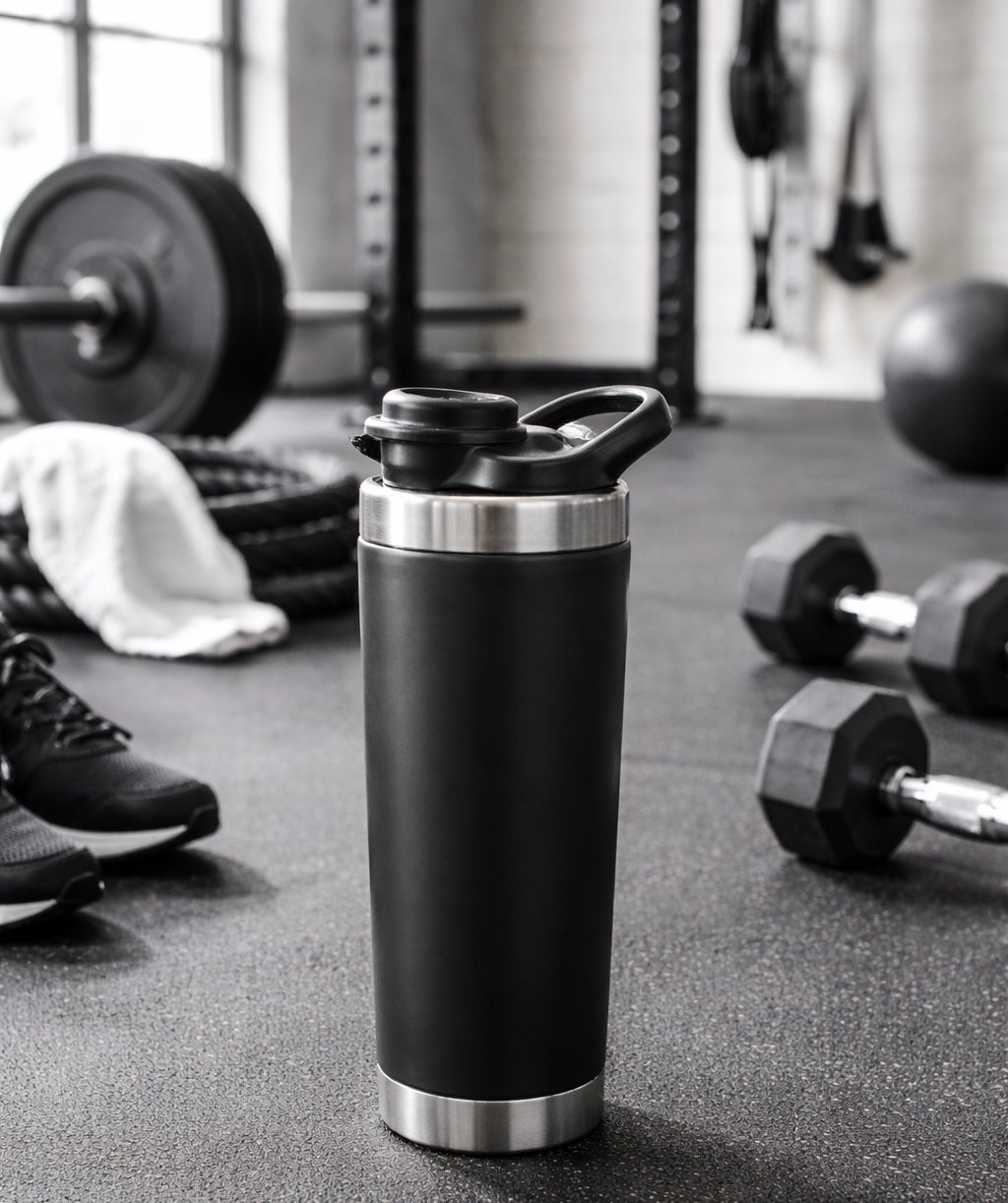 Tumbler with SANKRO.IO tag